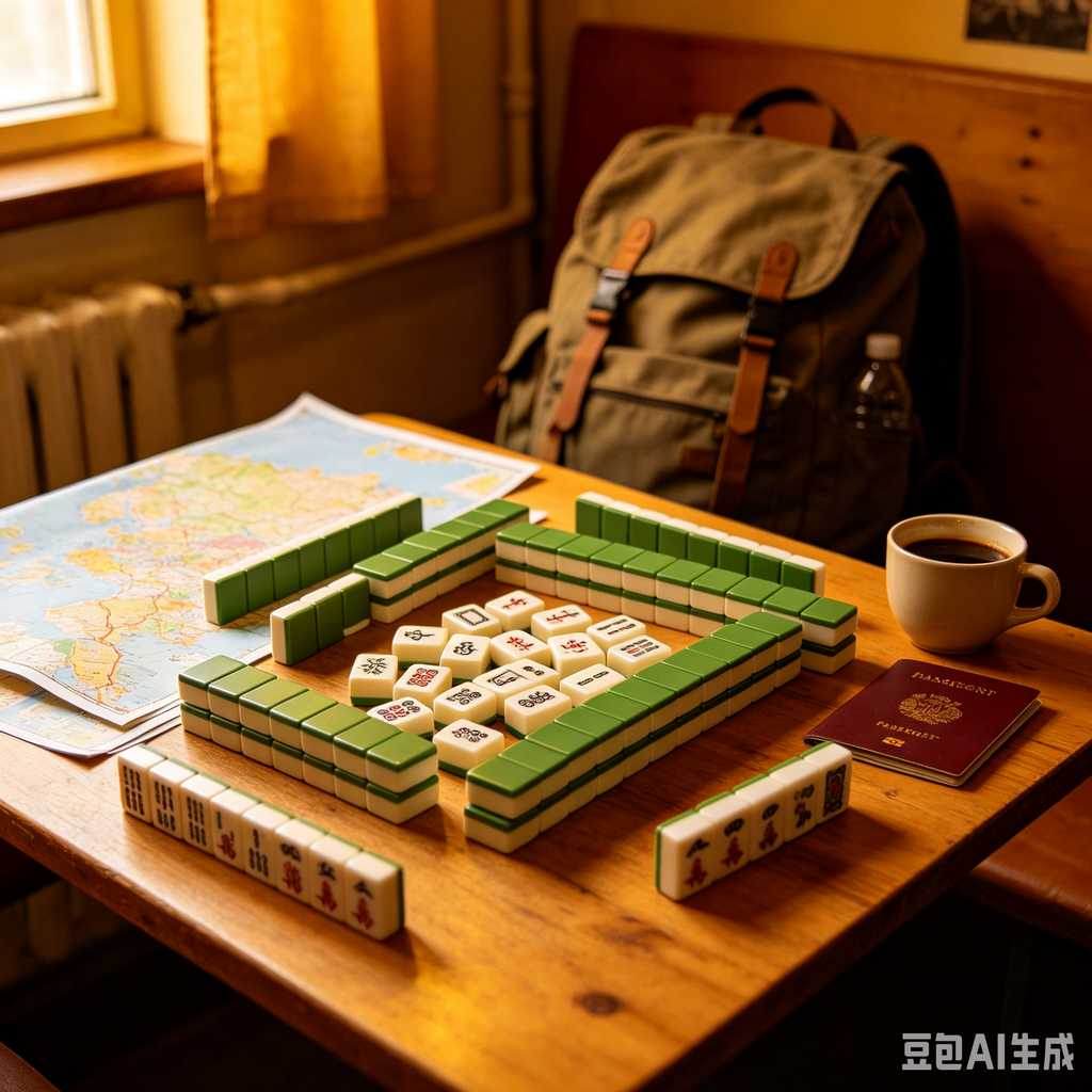pastel color mahjong tiles
