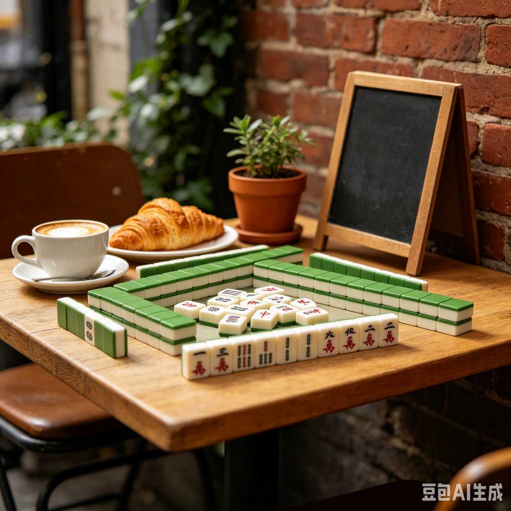 luxury carving mahjong tiles