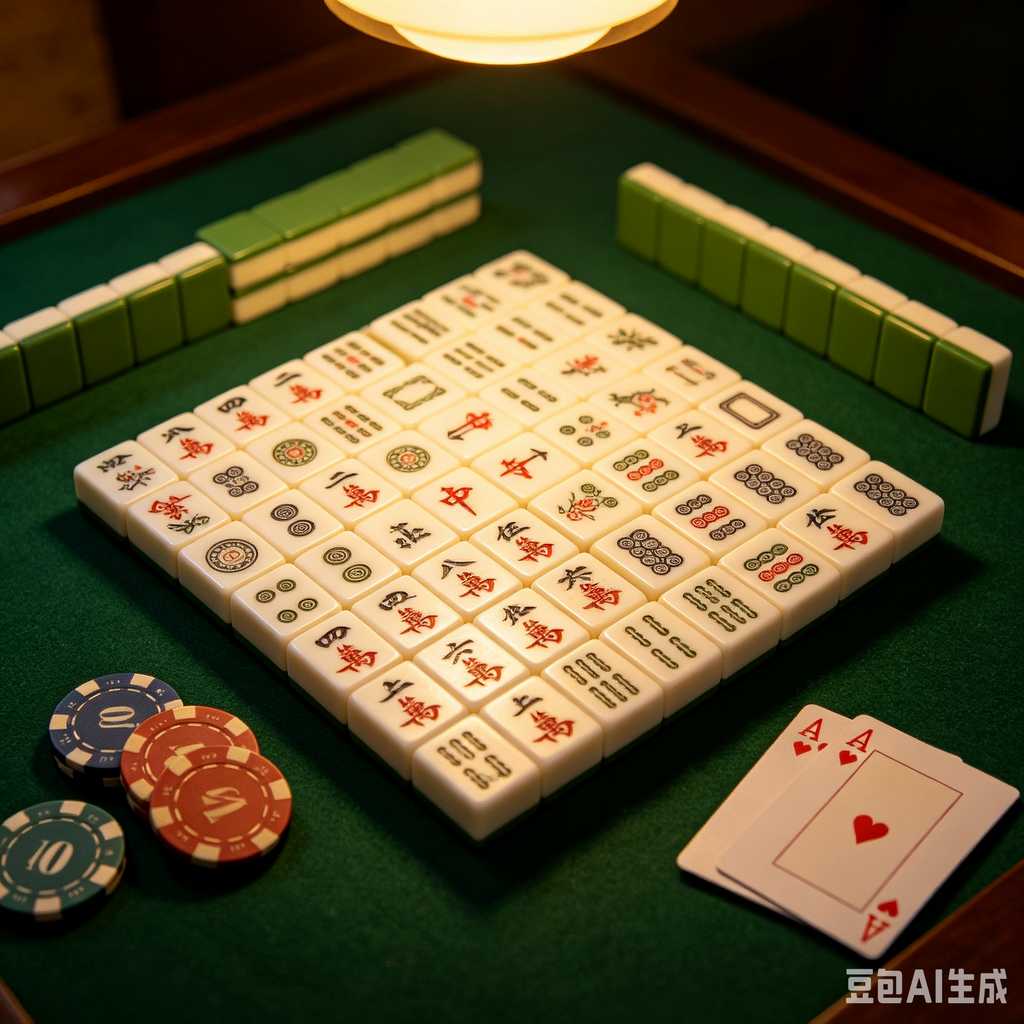 wear resistant print mahjong set